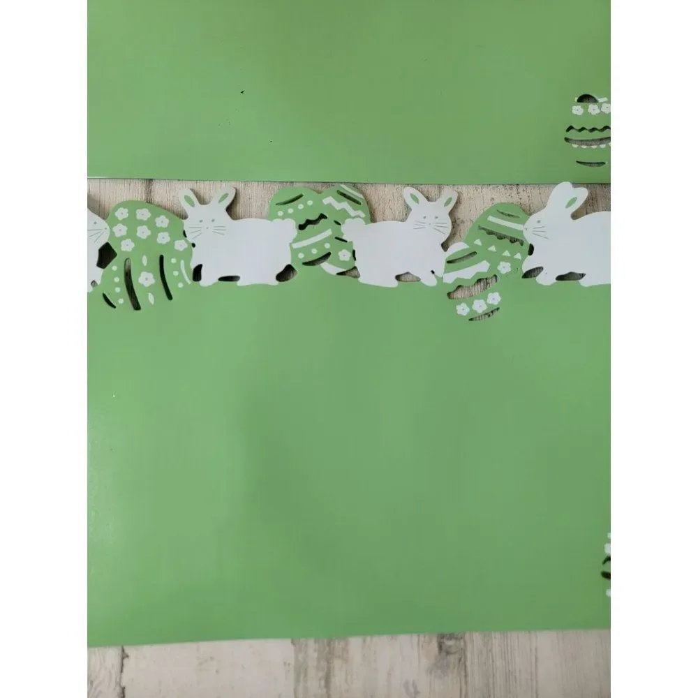 Green foam Easter placemat egg‎ set home decor